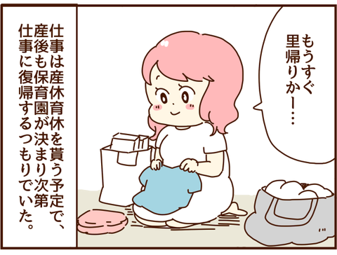 もうすぐ里帰り